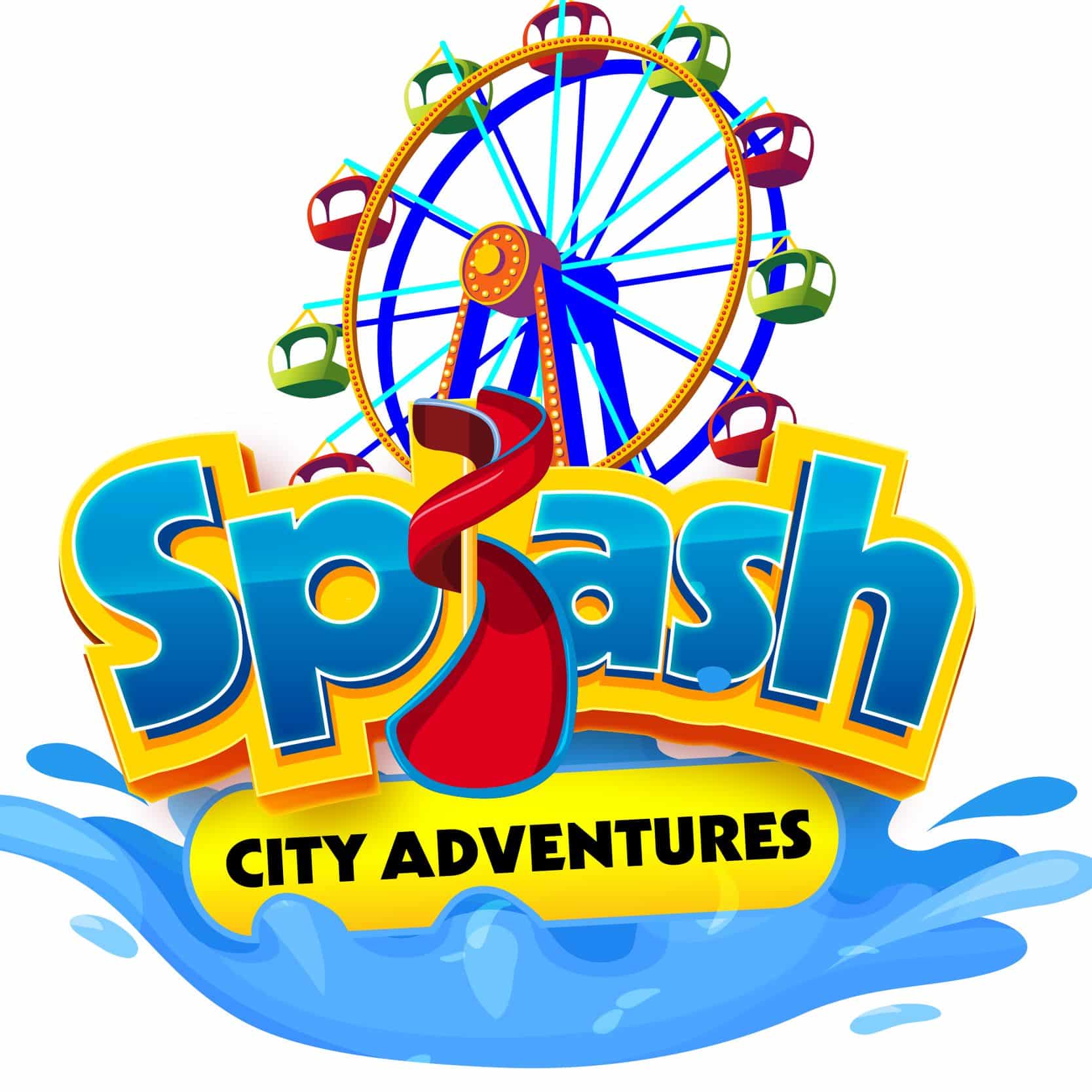 logo, Splash City Adventures